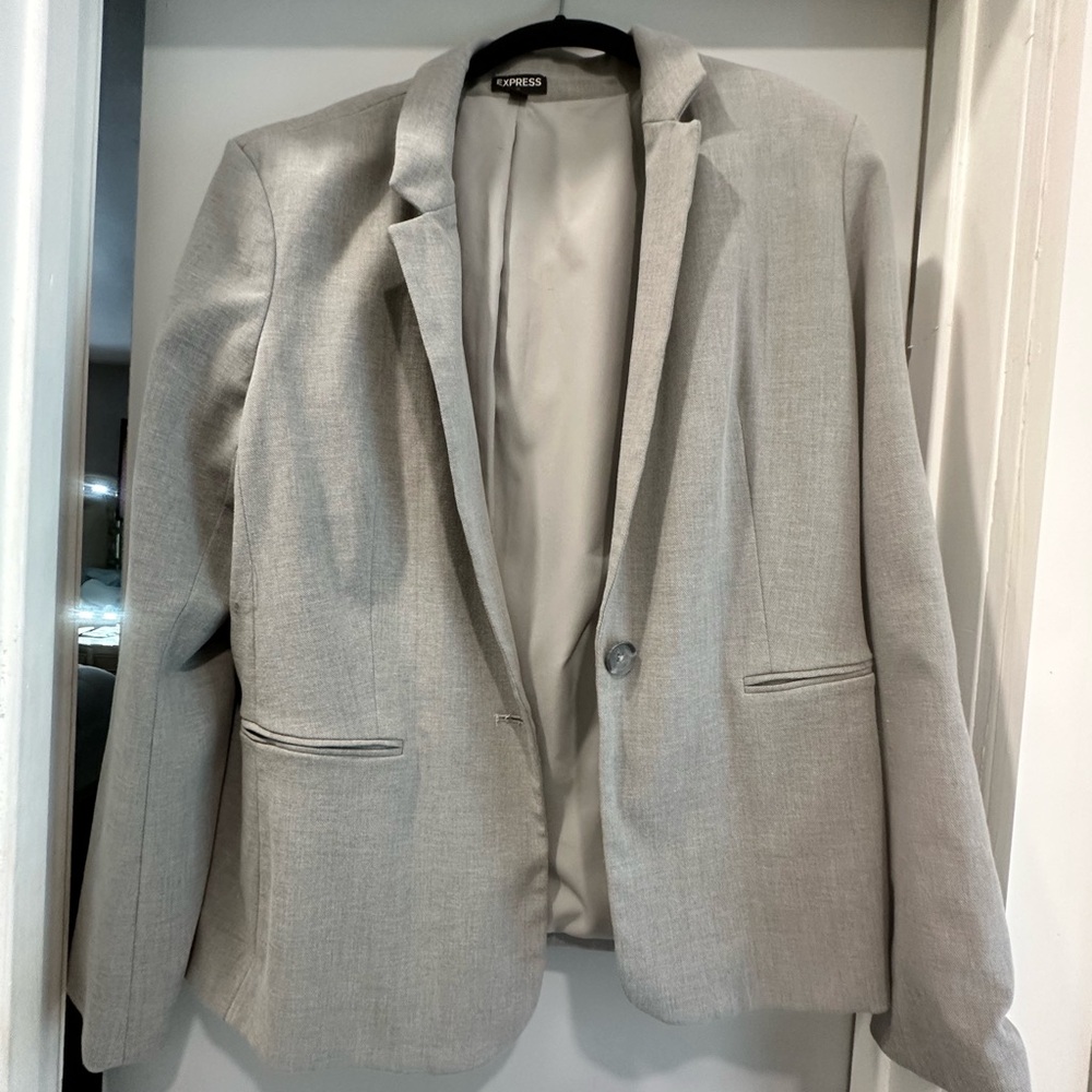 Express fitted blazer